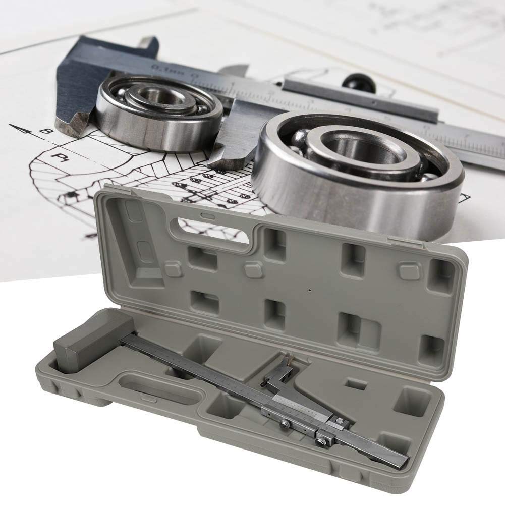 Calibrador de Altura con Nonio y Medidor de Profundidad 0-300 mm