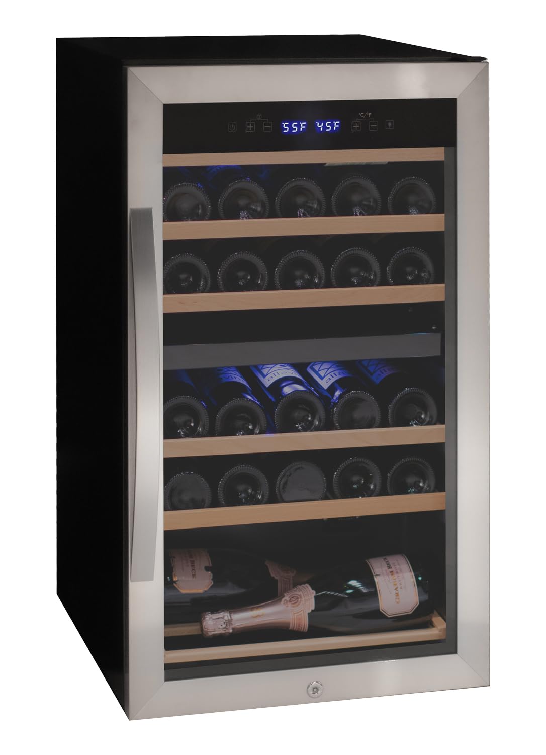 Amazon.com: Allavino KWR28D-2SR Wine Refrigerator, 28 Bottle