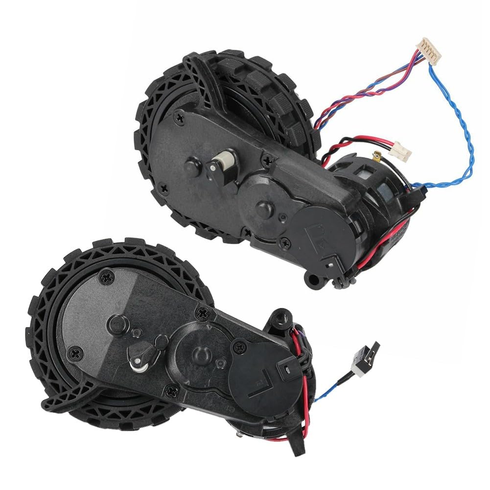 Roue avec moteur pour Ecovacs Deebot T9 N8 OZMO 950 mécanisme d'entraînement robuste noir