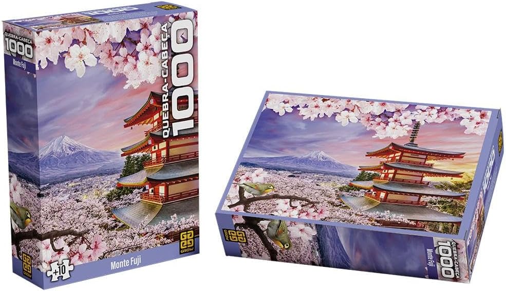 Quebra-Cabeça 1000 peças Monte Fuji - Grow