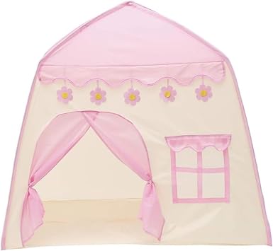 Kids Tent for Use, Princess Castle Shape, Foldable, Indoor, Kids Playhouse, For Birthdays, Christmas Gifts, Pretend Play, Toys