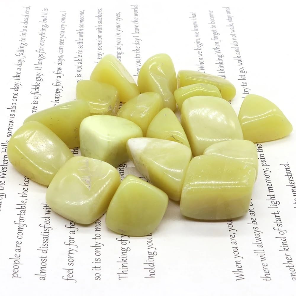 AtkitS Arredamento for la casa dell'acquario Minerale Esemplare di Ghiaia di Giada Naturale Xiuyan Home Decor(1000g)
