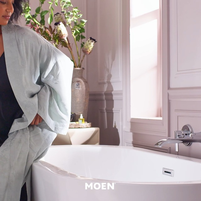 Moen Doux Matte Black Contemporary One-Handle High Arc Laminar