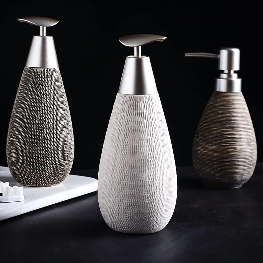 Soap Dispenser Soap Dispenser, Creative Manual Lotion Dispenser, Refillable Home Pump Bottle for Bathroom, Kitchen, Hotel, Restaurant 400ml/13.5oz Reusable