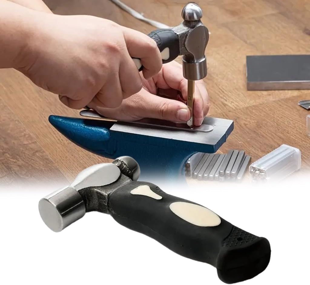 Small Round Head Engraving Hammer Convenient Metalworking Mallet for Hobbyists