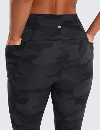 CRZ YOGA Butterluxe Capris Pockets 21 | Extremely Soft, Gentle Compression, Workout, High Waisted, for Women