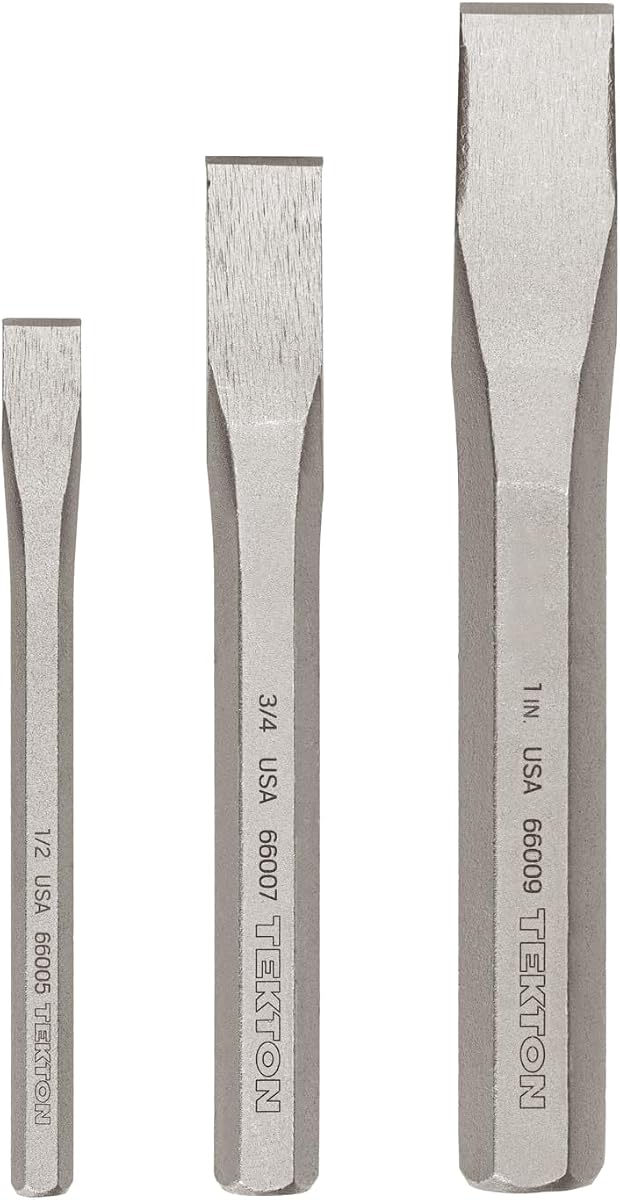 TEKTON Cold Chisel Set, 3-Piece | PNC91003