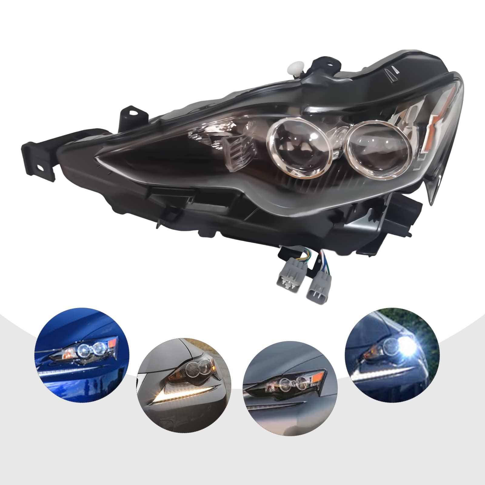 Amazon.com: LINISHOP LH LED Headlight Headlamp Assembly Left Head 