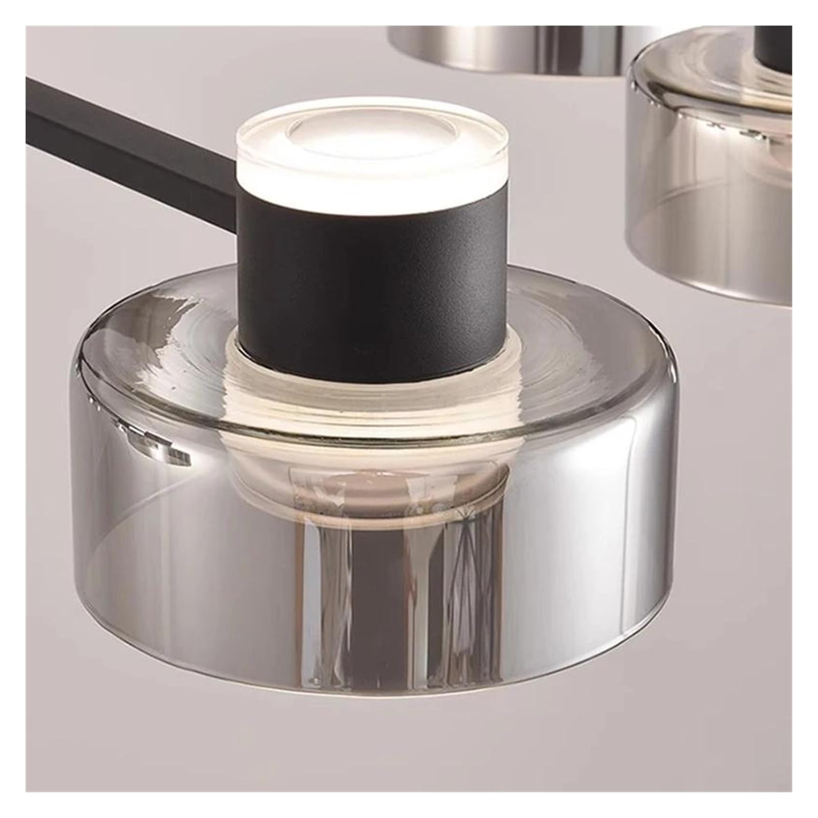 Generico Luce sospesa, Decorazioni for la casa moderne Luci a LED Lampade a sospensione for soggiorno Lampadari for sala da pranzo Luce a Illuminazione for interni(RC remote dimming,10 heads)