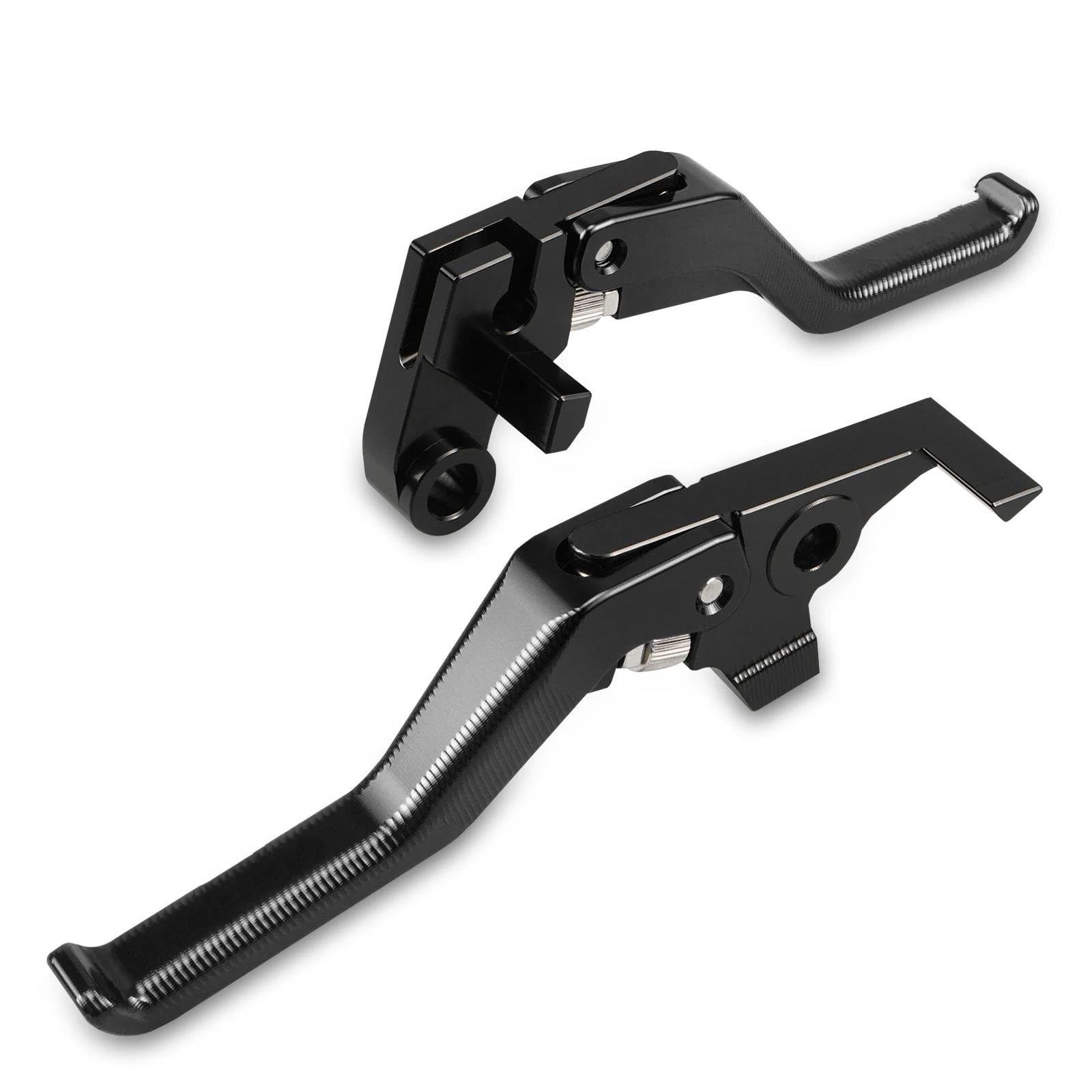 ASDDLLNN Brake Clutch Levers for Yamaha for Tenere 700 /XTZ 2019-2024 for Lever T700 Rally Edition World Raid MT07 MT09 2018-2020 Motorcycle Shorty Brake Clutch(Black)