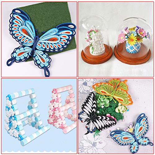 Mdluu LUU001 Paper Quilling Kit With 1860 Strips And Quilling Tools And Storage Box thumb #6