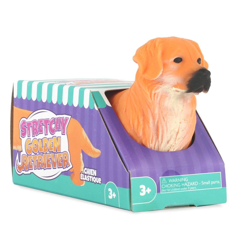 Keycraft Stretchy Golden Retriever Toy, 3+ Years