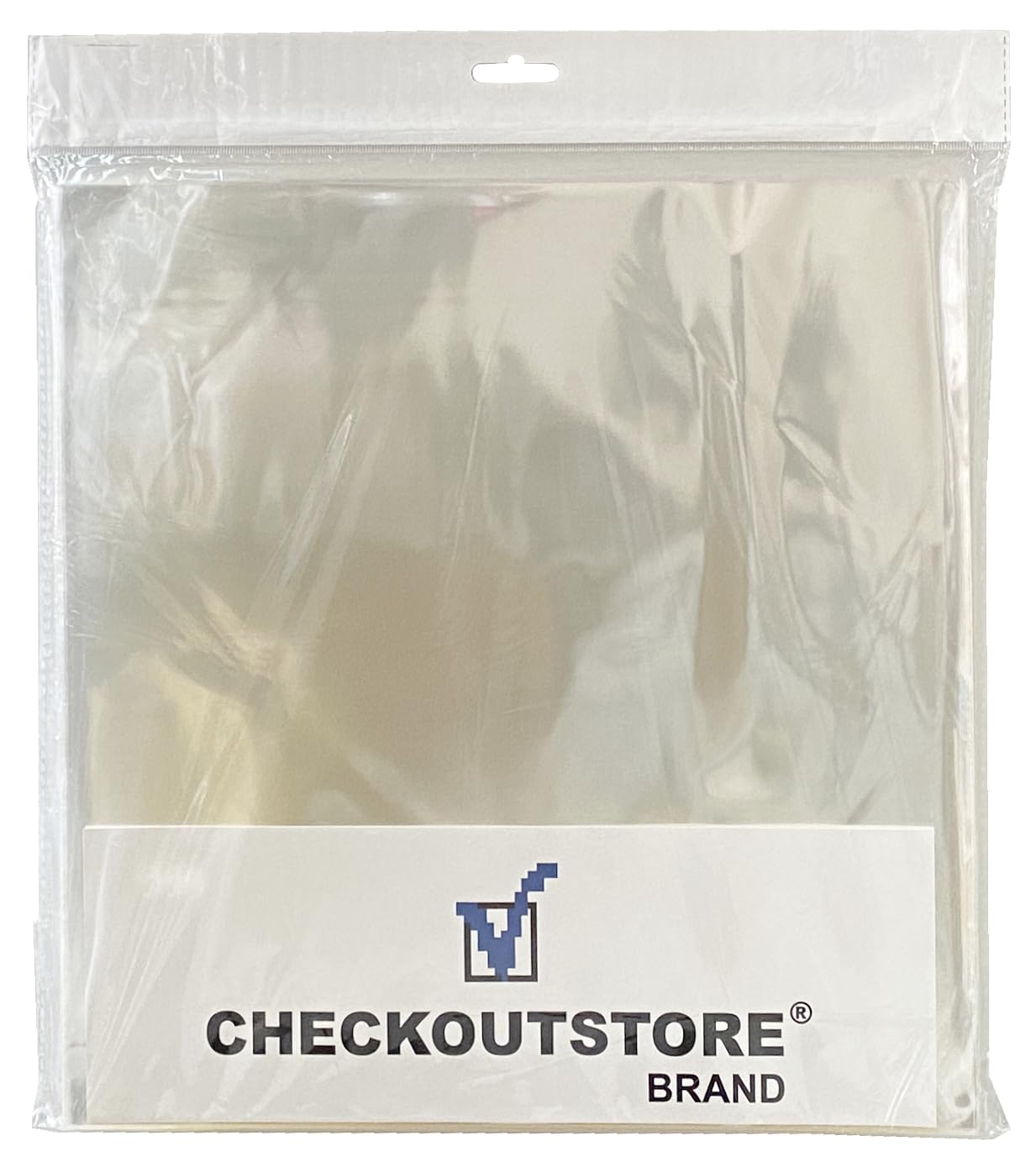 Mediaxpo Clear Plastic OPP Outer Sleeves for 12 Inch LP Vinyl 33 RPM Record Album Covers - Crystal Clear Protective Record Sleeves for Standard Albums