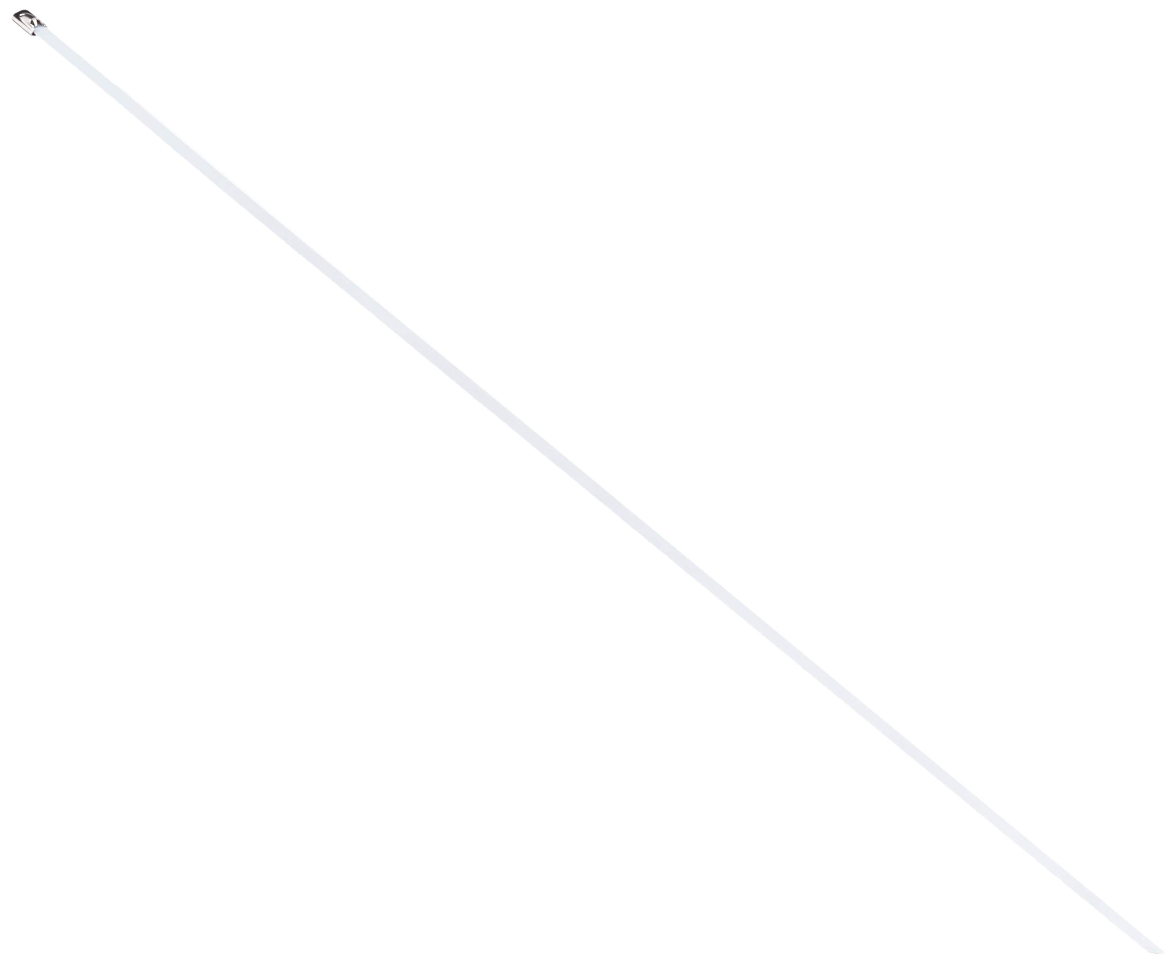 DeLock Stainless Steel Cable Ties L 500 x W 4.6 mm White Pack of 10