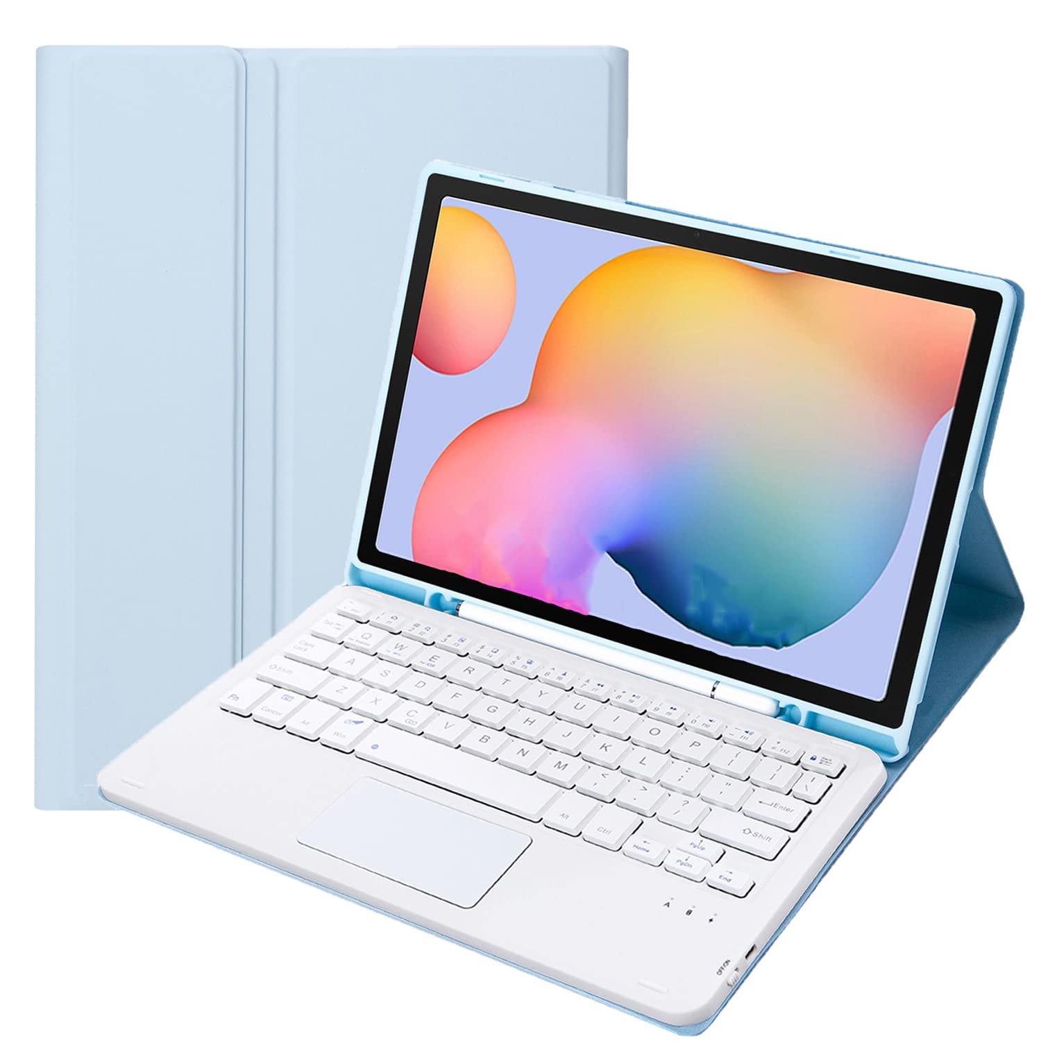 Amazon | キーボードカバー タッチパッド付き Samsung Galaxy Tab S8 