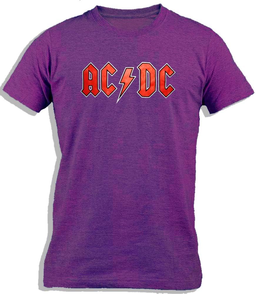 Ay Cabron™ ACDC | Rock Band | AC/DC Logo Music Band Cotton T-Shirt For Men