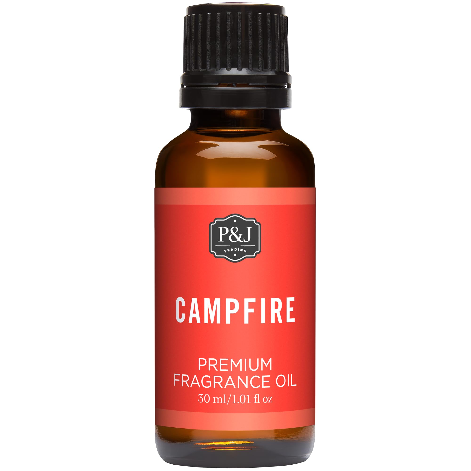 P&amp;J Trading Fragrance Oil | Campfire Oil 30ml - Candle Scents for Candle Making, Freshie Scents, Soap Making Supplies, Diffuser Oil Scents