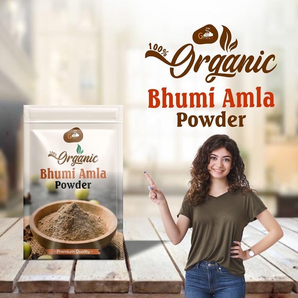 Groly Organic Bhumi Amla Powder 150g