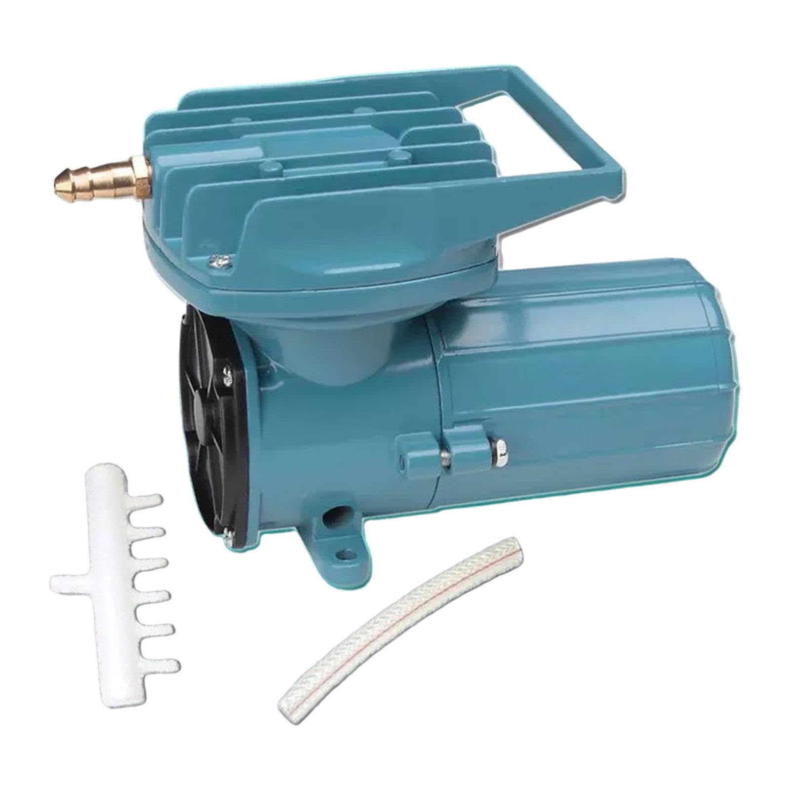 Bomba de aire para acuario, 12 V CC, metal, para estanque al aire libre, uso comercial, fuente de 165 x 76 x 99 mm, 12 V, 18 W