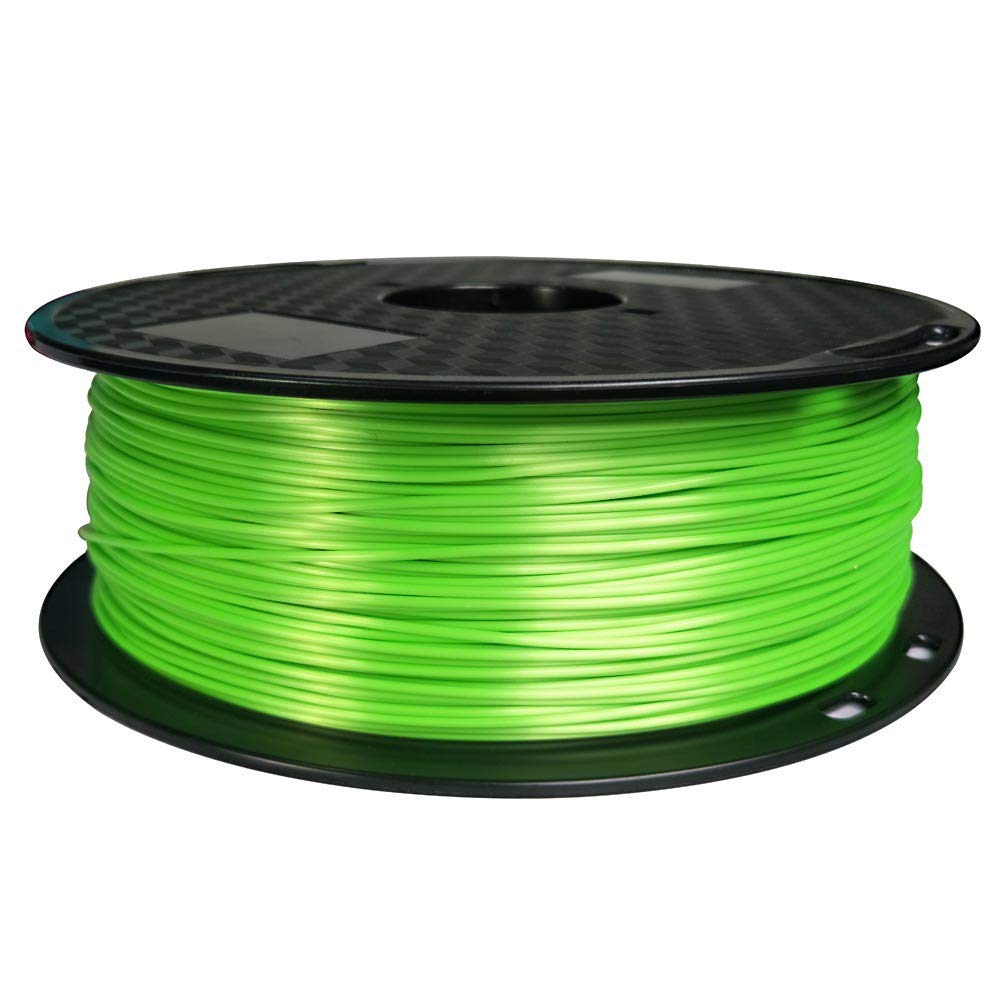 Wееklу Tор Sаlе Silk Lime Green PLA Filament 1.75 mm 3D Printer Consumables 1kg Spool 2.2lbs Bright Green 3D Printing Material Fit Most FDM Printer Silky Metal-Like Shiny Metallic PLA Filament CC3D Green Color Gеt Dіѕсоunt оƒƒеr Silk Lime Green PLA Filament 1.75 mm 3D Printer Consumables 1kg Spool 2.2lbs Bright Green 3D Printing Material Fit Most FDM Printer Silky Metal-Like Shiny Metallic PLA Filament CC3D Green Color