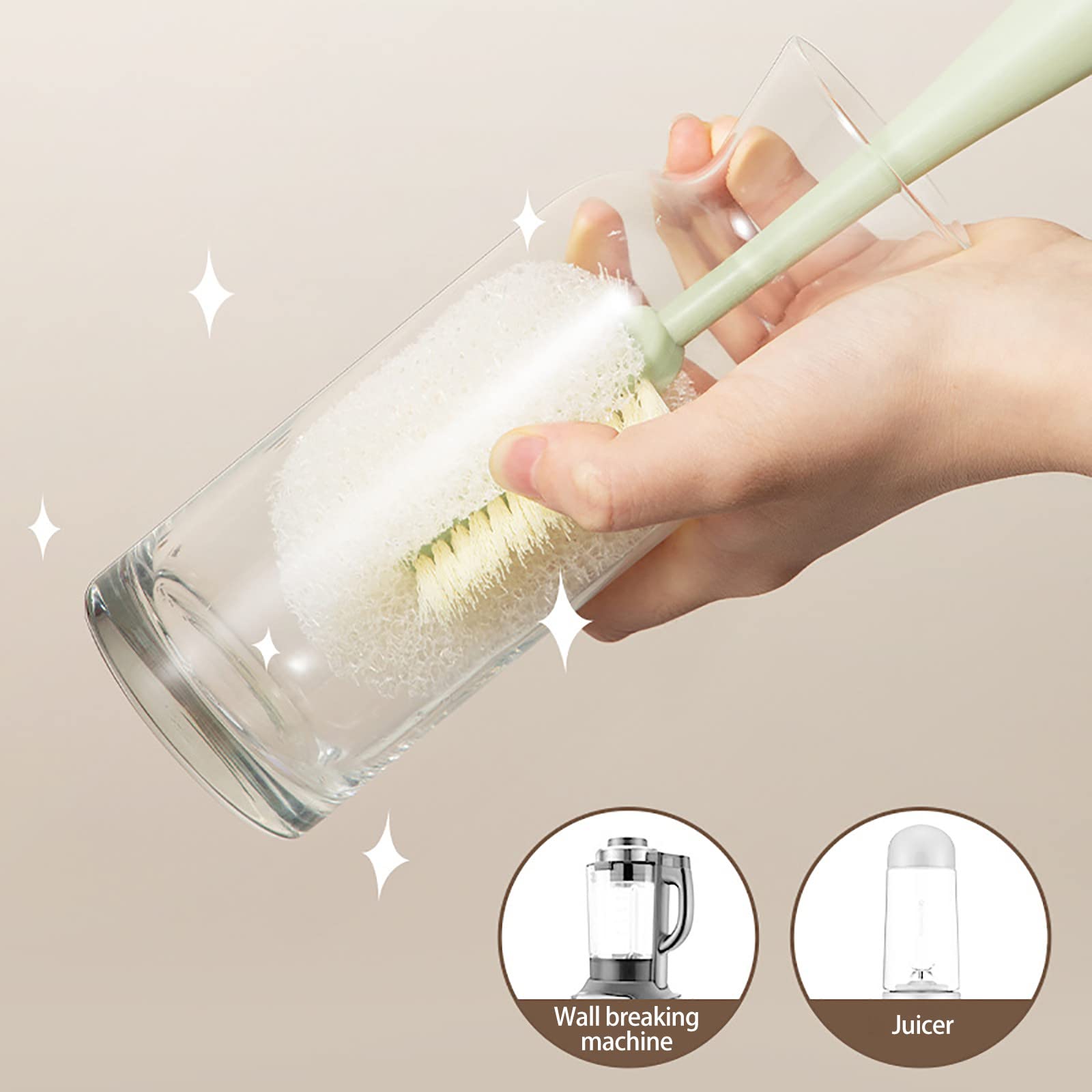 Brosse Nettoyage Couvercles | Outil Multifonction De Lavage