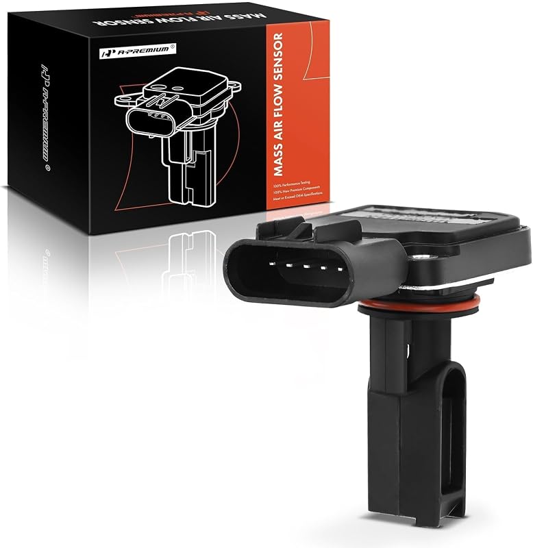 Sensor de fluxo de massa de ar MAF A-Premium 5 pinos para Chevrolet, GMC, Hummer e Saturn – 1 unidade