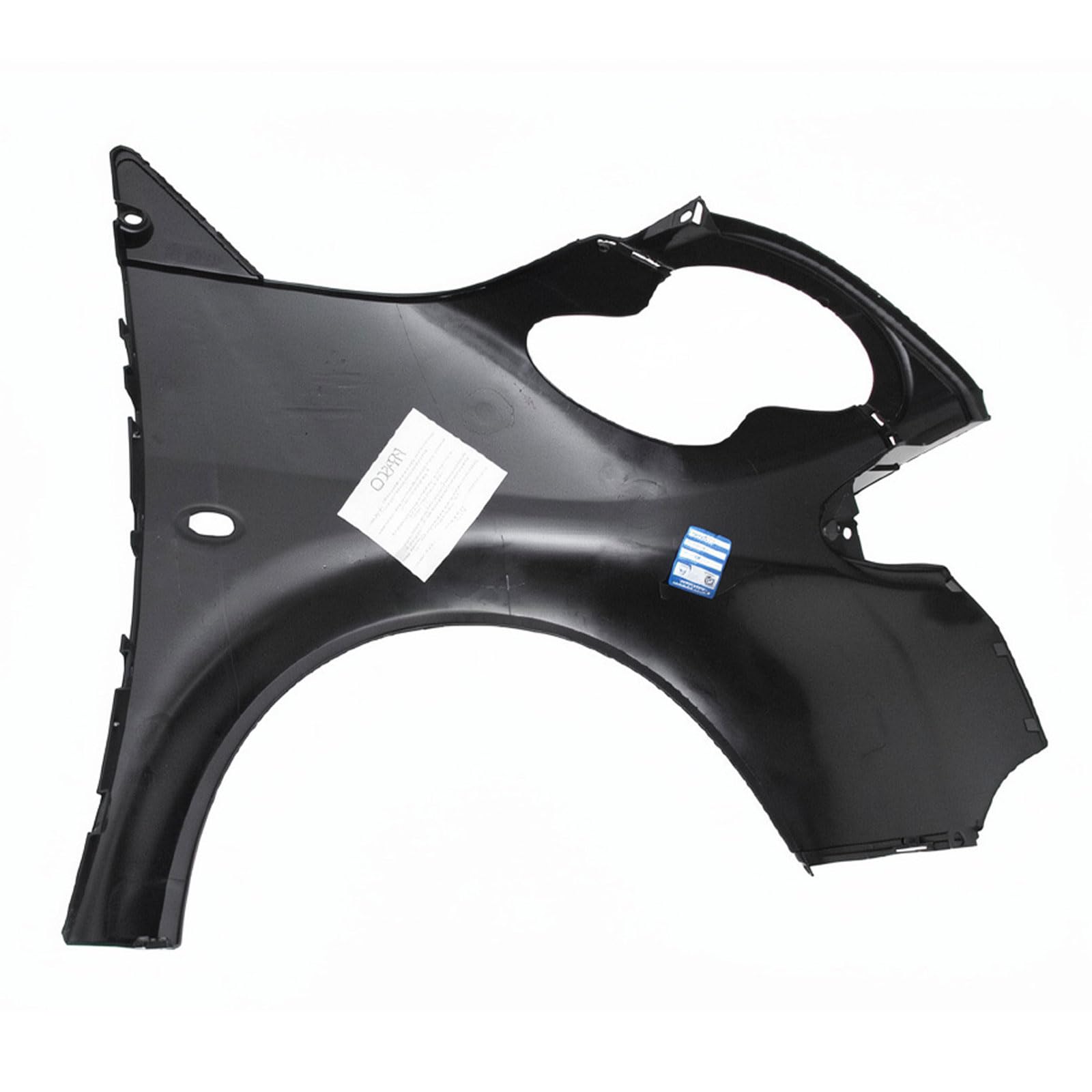 ME3043014 PARAFANGO ANTERIORE SINISTRO (LATO GUIDA) CON FORO LUCCIOLA/FRECCIA SPECIFICO PER SMART FORTWO DAL 2002 AL 2007. CODICE ORIGINALE Q0011150V002C04L00