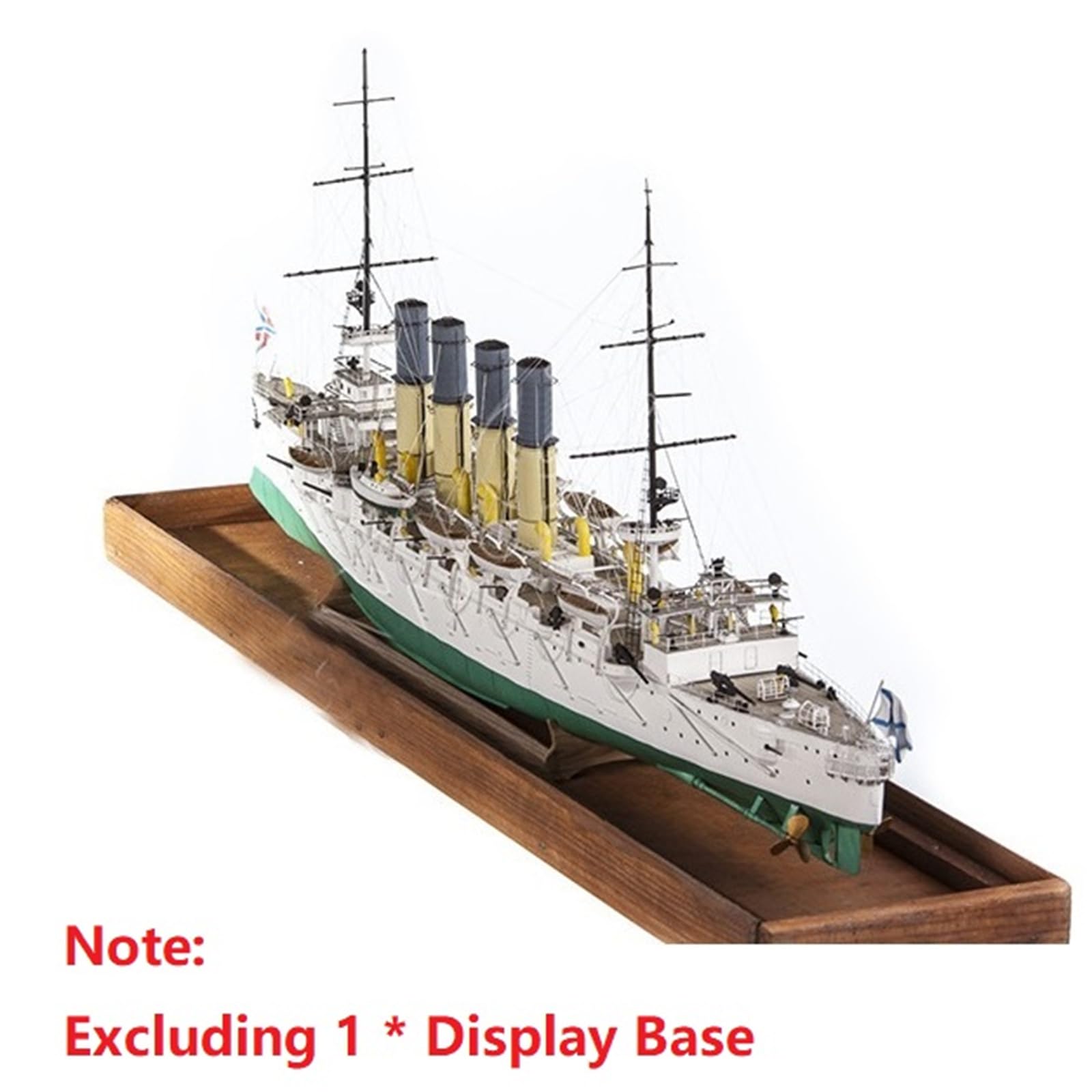 DAGIJIRD (Unmontierter Kit) Maßstab 1:200 Russisches Varyag Schützendes Cruiser Papiermodell Handgemachtes DIY Papiermodell