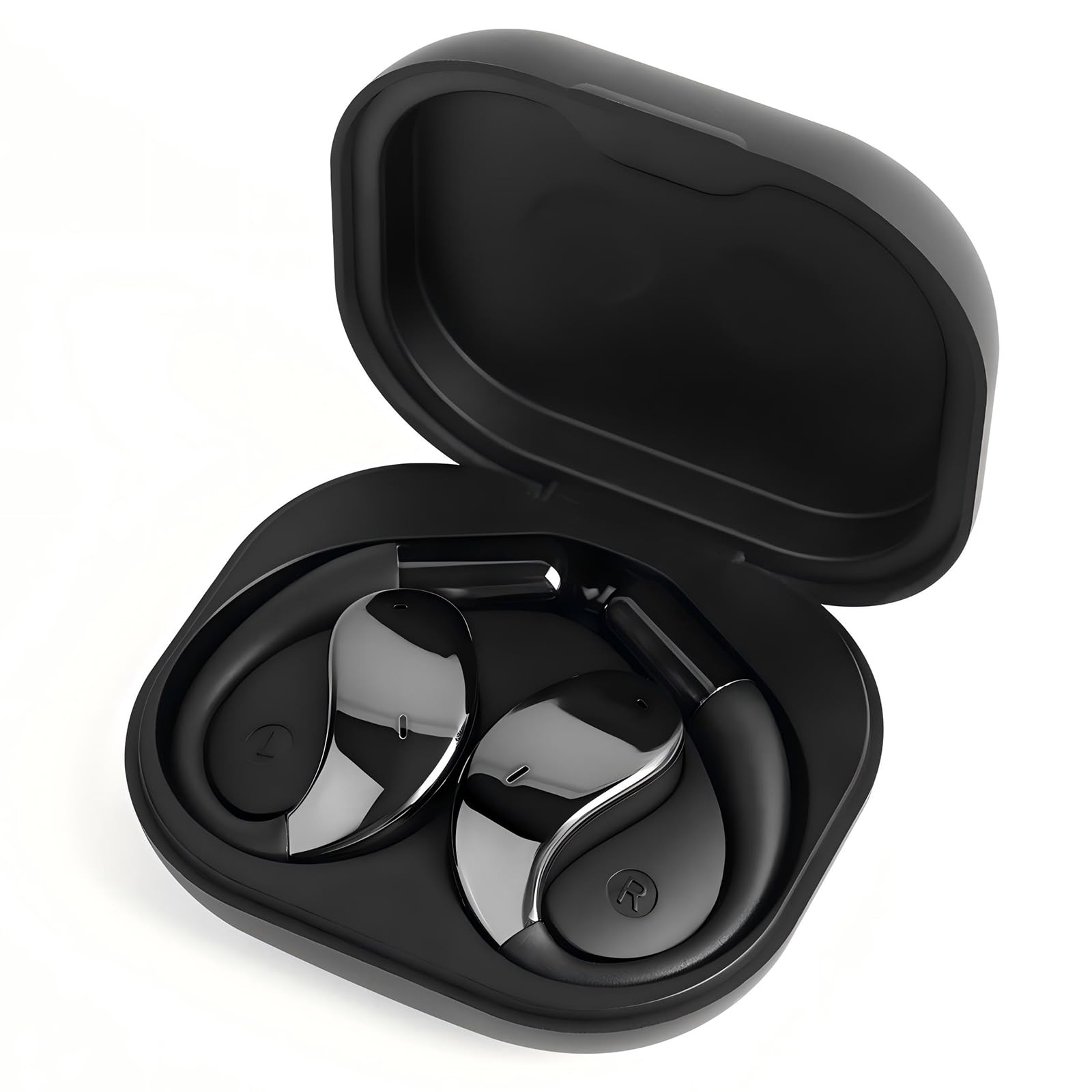 GQAQZQ AI Translation Earbuds Real Time, Support Over 100 Countries Language Interchange, for Travel, Business, Learning Communication, ISO and Android System Universal