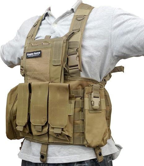 Eagle Force サバゲー タクティカルベスト ボディーアーマー 迷彩 売り