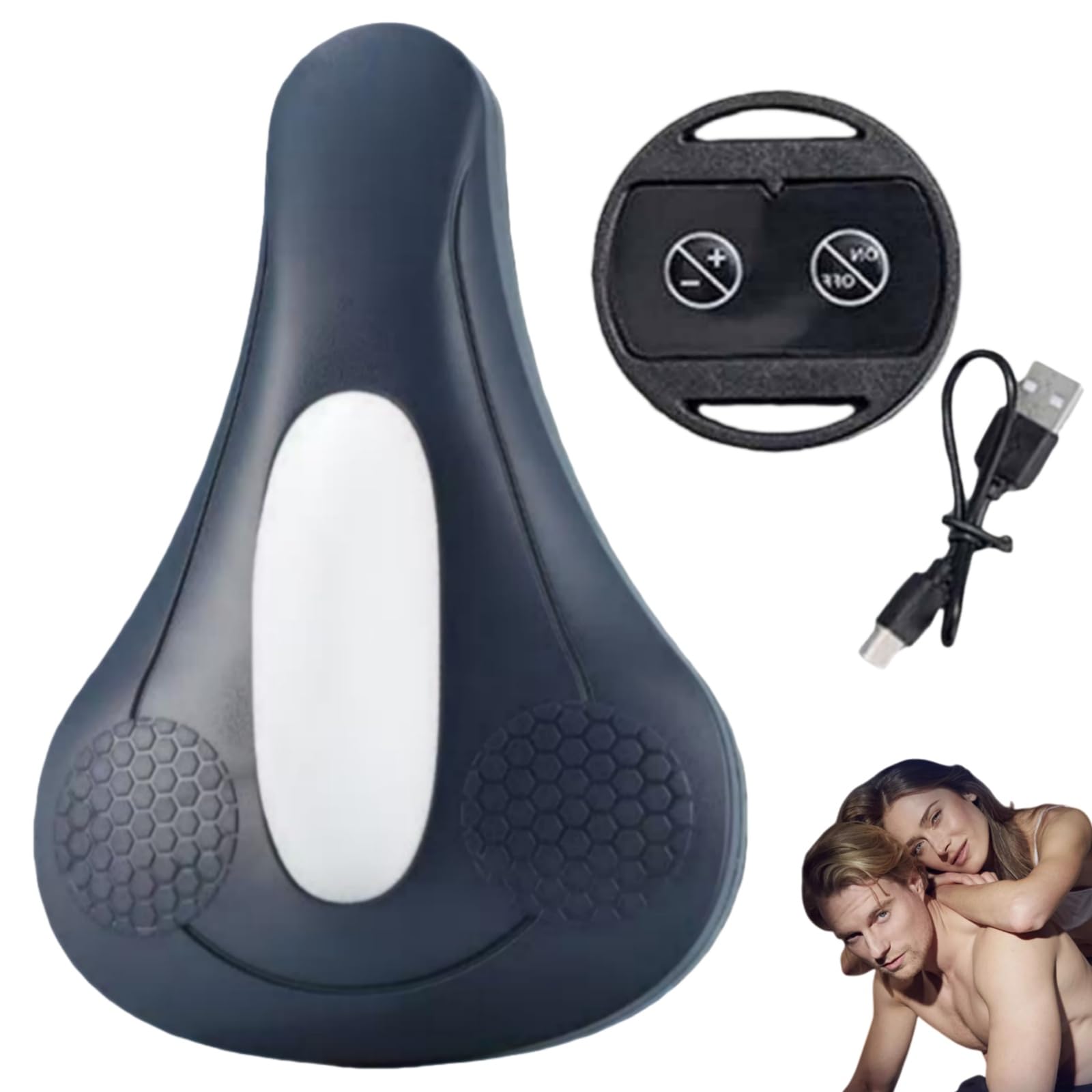 Attrezzo per l'allenamento dei muscoli del pavimento pelvico, 4 livelli di intensità, design silenzioso e discreto, unisex, ricaricabile tramite USB.