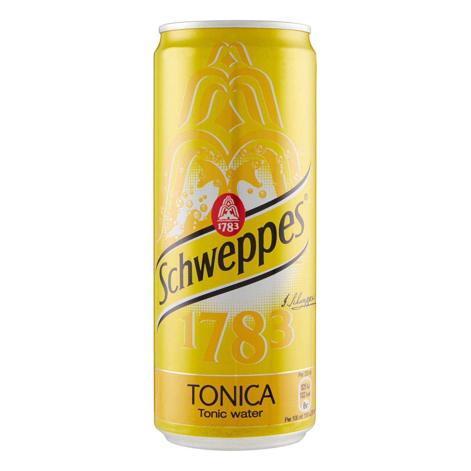 24x Schweppes Tonic Water 33 cl Dose+ Italian Gourmet Polpa 400g
