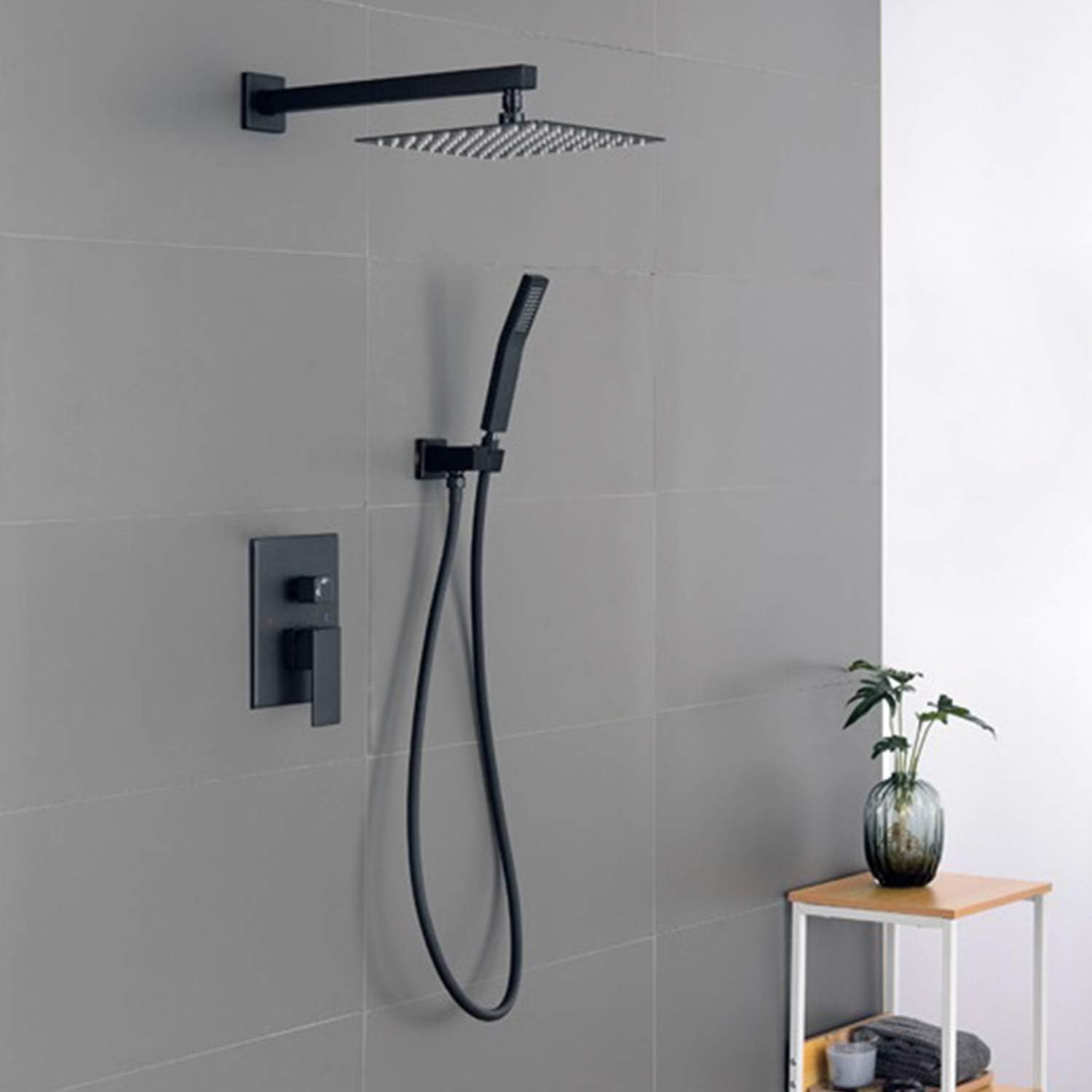 Black Friday π₯ AZGO Rainfall Shower Systems(10, Matt Black),Rainfall Shower Head System with Handshower,Shower Faucet Rough-in Valve Body and Trim Included Best Seller AZGO Rainfall Shower Systems(10, Matt Black),Rainfall Shower Head System with Handshower,Shower Faucet Rough-in Valve Body and Trim Included