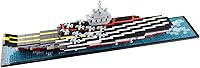 Vista 7 de Bloques de construcción Conjunto de portaaviones Modelo Micro Mini Bloques 1300 Piezas Ladrillos de Construcción
