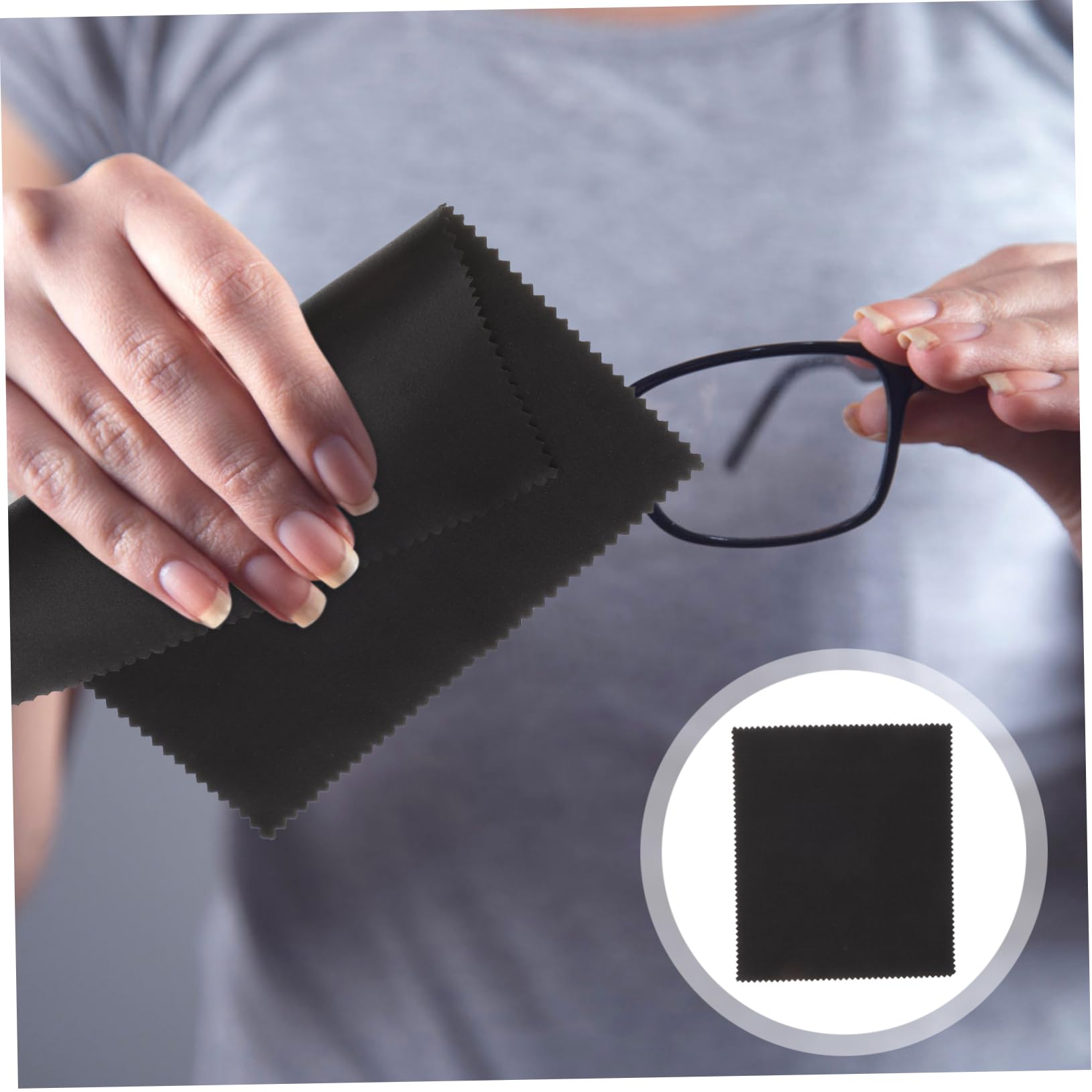 Healeved 3 Juegos Gafas De Tela Limpiadoras De Gafas Limpiadores Cleanseen Paños Cleansen Paños Paño De Microfibra Para Lentes De Vidrio Paño De Microfibra Para Gafas 100 Uds * 3