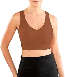 Top Academia Feminina Esportivo Feminino Sem Bojo e Sem Costura, Modelagem Anatômica e Versátil, Ideal para Academia e Atividades Físicas