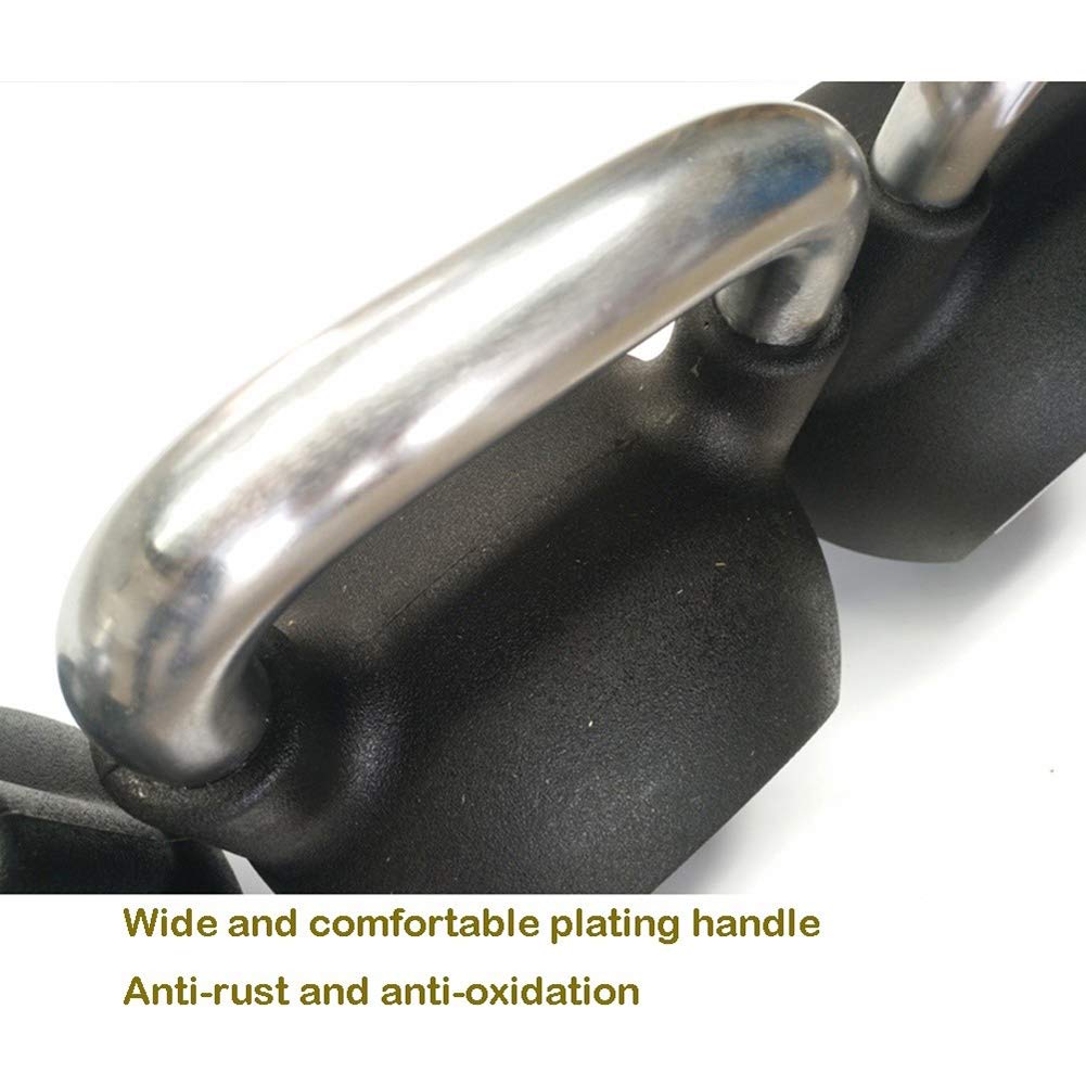Kettlebells AGYH Stahlguss, Profi-Krafttraining, Core Training, Muskeltraining, 8kg/10kg/12kg/14kg/16kg/18kg/20kg/22kg/24kg (Size : 16kg/35.2lb)