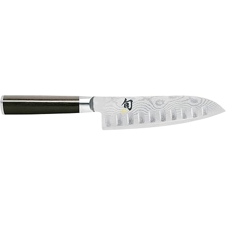 Shun VG-MAX 7 Inch Hollow-Ground Santoku Knife