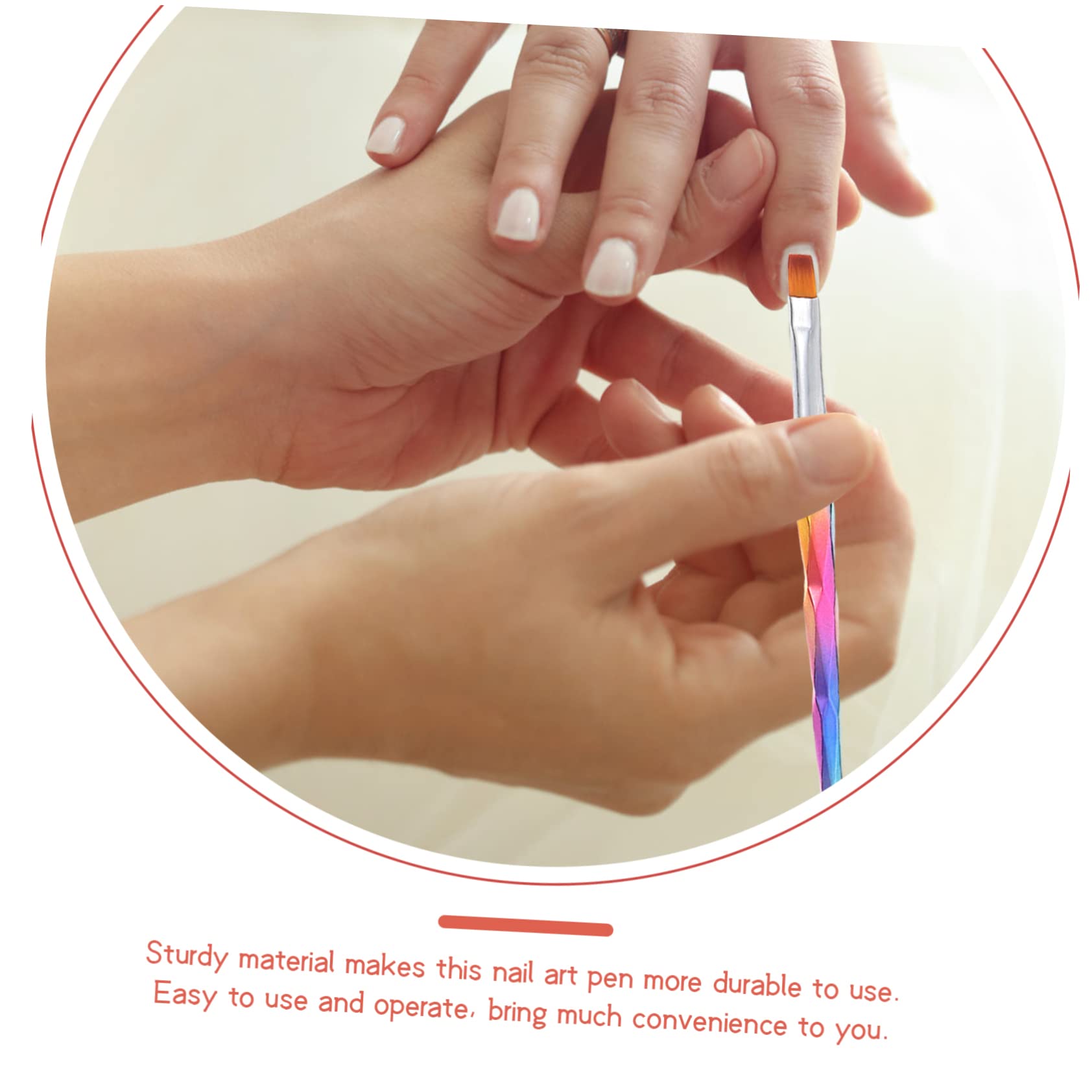 FRCOLOR 36 Pz pennello per unghie pennello per tracciare manicure pennelli per unghie pennelli nail art professionali unghie gel penna per manicure professionale pennarello per unghie rame