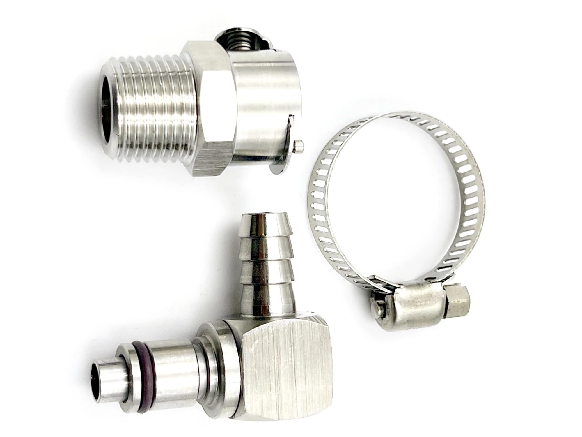 Per BMW R1200GS ADV R1200RT S1000RR K1200R K1300R K1600GTL HP4 Connettore Metallico A Sgancio Rapido Pompa Carburante Rninet Pompa Benzina Motore(K8-YT516 1set)