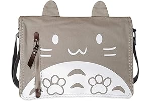 Canvas Anime Messenger Bag: Delightful Companion for Girls!