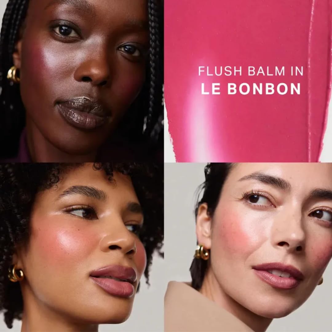 Amazon.com : MERIT The Mini Flush Blush Balm Trio Limited Edition