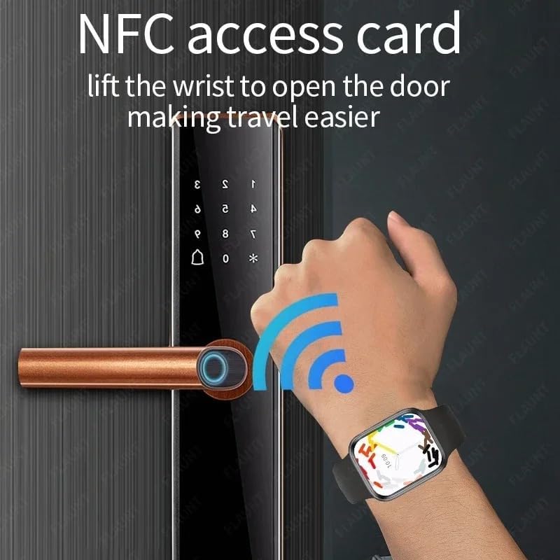 SUUNY H12 Smartwatch NFC access card function