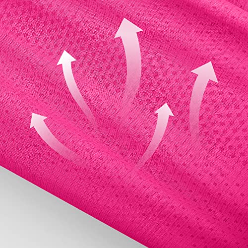 Image of MathCat Seamless Workout Tops for Women Short Sleeve Yoga Running Shirts,Breathable Athletic Compression Shirt Women XS-XL