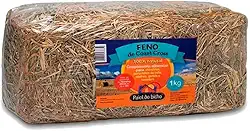 Feno Para Roedores Prensado Paiol do Bicho 1kg