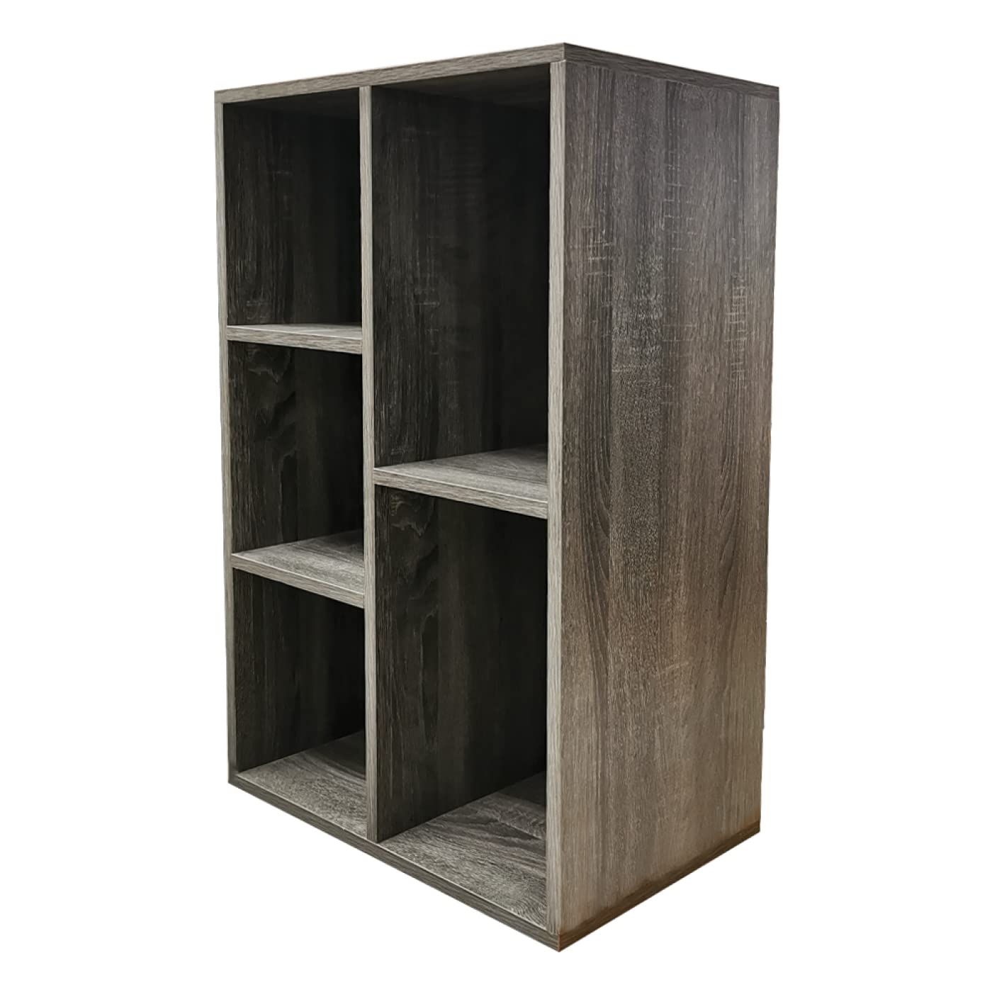 VDD Meuble de Rangement pour disques Vinyle LP CD DVD - bibliothèque - Meuble à Compartiments Ouverts