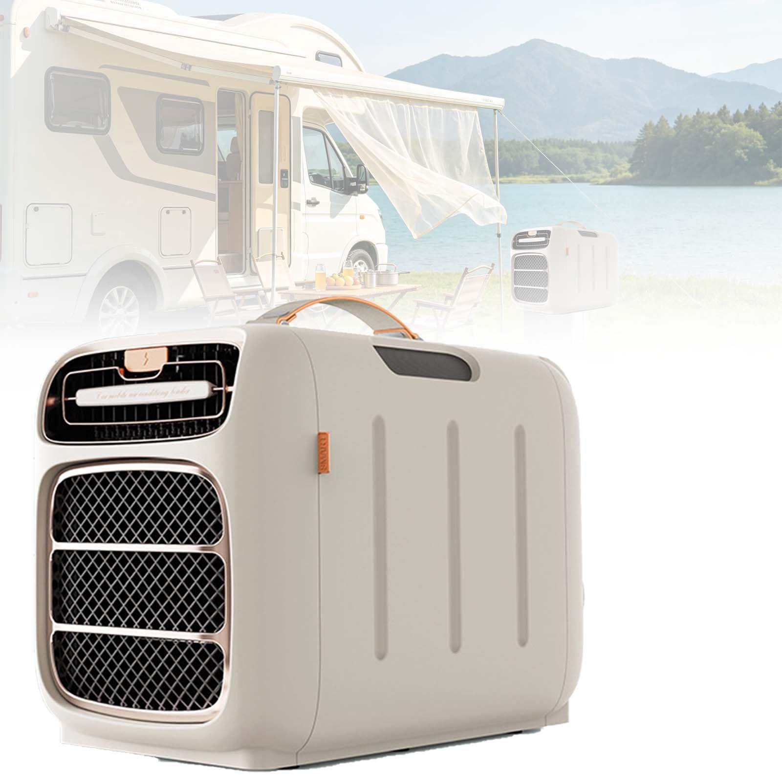 Portable Air Conditioner For Outdoor Camping Travel - Rv, Caravan, Motorhome, Tent & Truck, Cooling Dehumidifying Sleep Modes