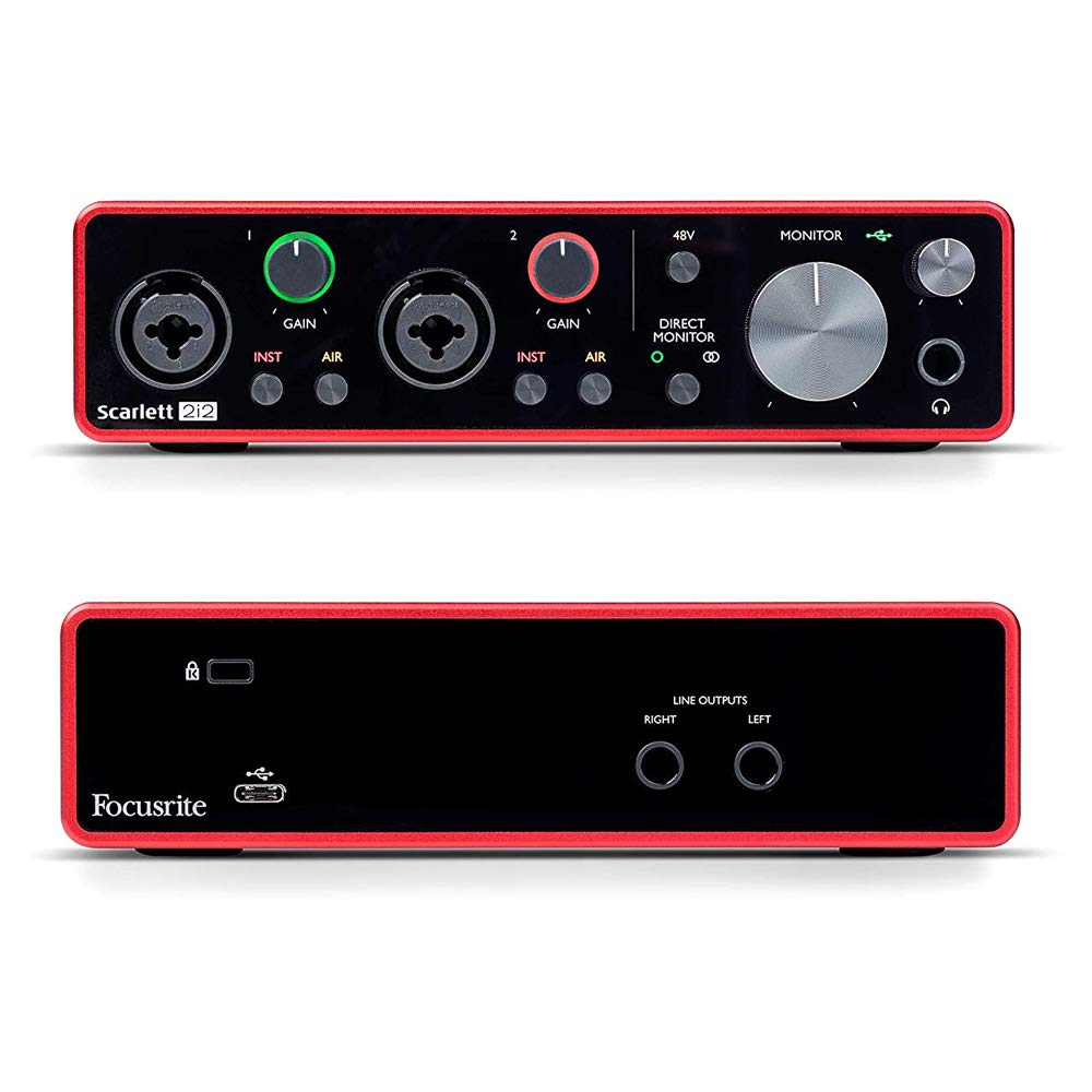 Amazon | Focusrite フォーカスライト オーディオインターフェース 2 Scarlett 2i2(gen3)
