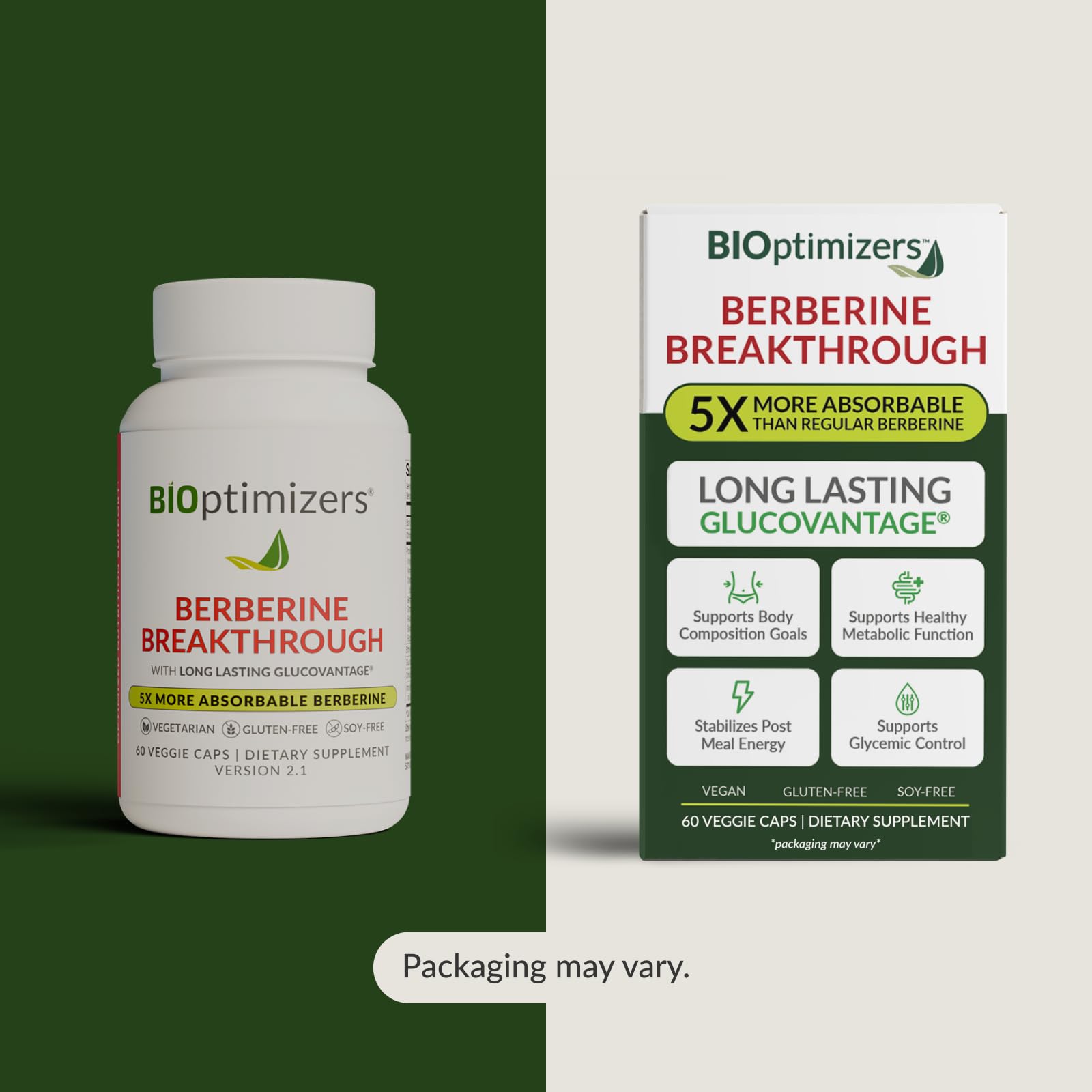 BIOptimizers Berberine Breakthrough, Metabolic Support, 60 Capsules — Amazon image 9