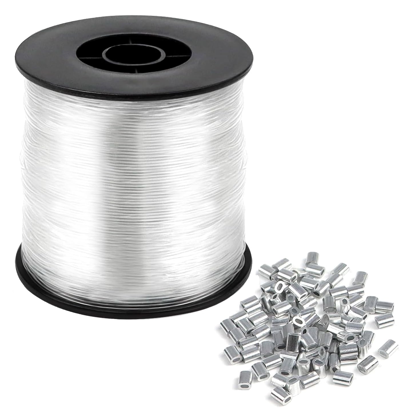 1 mm doorzichtige nylon draad, onzichtbare draad, niet rekbaar 1 mm doorzichtige nylon draad, onzichtbare draad, niet rekbaar